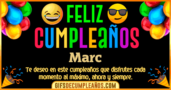 Feliz Cumpleaños Marc